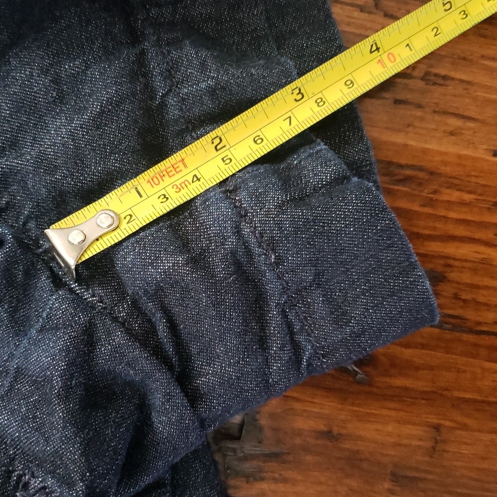 Women's Dark Denim Maternity Shorts Size 4M - Picture 8 of 8